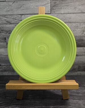 Fiestaware Chartreuse Dinner Plate 10.5" Vintage 1998 Homer Laughlin